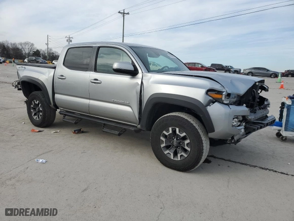 2023 Toyota Tacoma 4WD SR with VIN 3TMCZ5AN3PM562296, listed as a Copart auction lot 41891665 with 58,335 mi miles and Non Repairable. Bid and sale history available at carsss.com. Image 4.