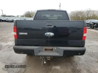 2007 Ford F-150 XLT with VIN 1FTPW14V67KC63990, listed as a Copart auction lot 50881595 with 187,770 mi miles and Salvage Title. Bid and sale history available at carsss.com. Image 6.
