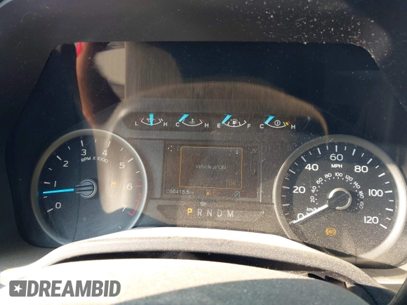 2019 Ford F-150 XL with VIN 1FTEW1C48KKF03291, listed as a IAAI auction lot 42545478 with 56,418 mi miles and . Bid and sale history available at DreamBid. Image 7.