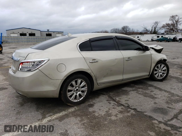 2013 Buick LaCrosse with VIN 1G4GA5E35DF331814, listed as a Copart auction lot 81316694 with 203,544 mi miles and Salvage title. Bid and sale history available at DreamBid. Image 3.