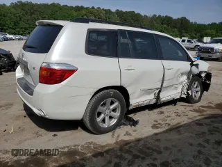 2009 Toyota Highlander with VIN JTEDS41AX92092841, listed as a Copart auction lot 57097315 with 145,089 mi miles and Salvage title. Bid and sale history available at DreamBid. Image 3.