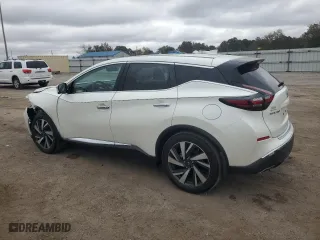 2024 Nissan Murano SL with VIN 5N1AZ2CJ2RC104488, listed as a Copart auction lot 83409554 with 13,156 mi miles and Salvage Title. Bid and sale history available at carsss.com. Image 2.