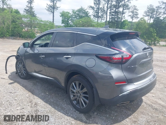 2021 Nissan Murano SV z VIN 5N1AZ2BJ1MC146662, wystawiony jako IAAI lot #42094316 z przebiegiem 36 369 mil mil oraz . Historia ofert i sprzedaży dostępna na DreamBid. Obrazek 14.