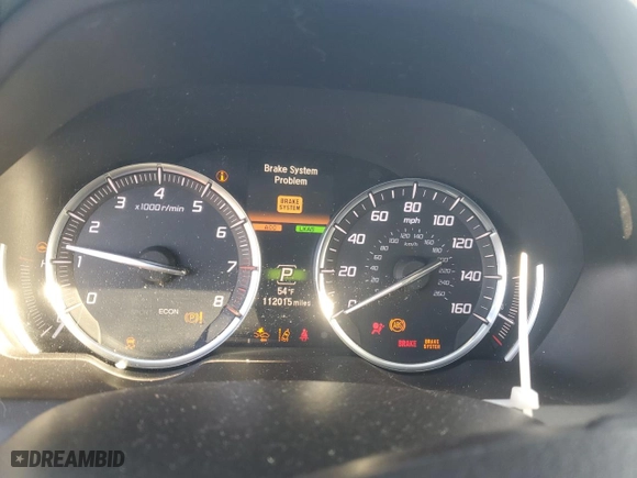 2018 Acura TLX with VIN 19UUB2F30JA003275, listed as a Copart auction lot 84325414 with 112,015 mi miles and Salvage Title. Bid and sale history available at carsss.com. Image 9.