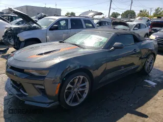 2017 Chevrolet Camaro 2SS with VIN 1G1FH3D73H0156288, listed as a Copart auction lot 70795104 with 54,983 mi miles and Salvage Title. Bid and sale history available at carsss.com. Image 1.