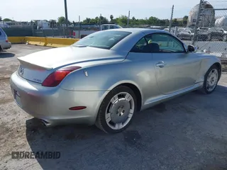 2002 Lexus SC 430 z VIN JTHFN48Y820003596, wystawiony jako IAAI lot #42259004 z przebiegiem 163 019 mil mil oraz . Historia ofert i sprzedaży dostępna na DreamBid. Obrazek 4.