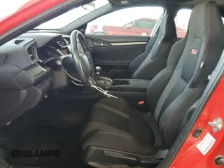 2017 Honda Civic Sedan Si with VIN 2HGFC1E57HH700201, listed as a Copart auction lot 46537475 with 143,181 mi miles and Salvage Title. Bid and sale history available at carsss.com. Image 7.
