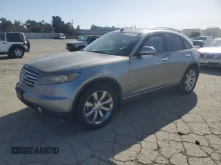 2004 Infiniti FX35 with VIN JNRAS08W24X220809, listed as a Copart auction lot 51657095 with 195,506 mi miles and Clean Title. Bid and sale history available at carsss.com. Image 1.