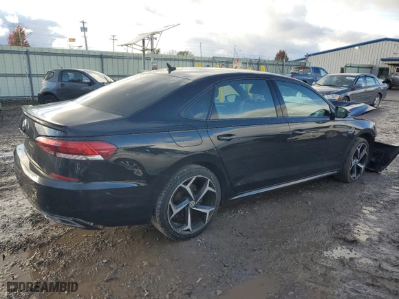 2021 Volkswagen Passat 2.0T R-Line with VIN 1VWMA7A38MC006789, listed as a Copart auction lot 74357194 with 134,546 mi miles and Salvage Title. Bid and sale history available at carsss.com. Image 3.