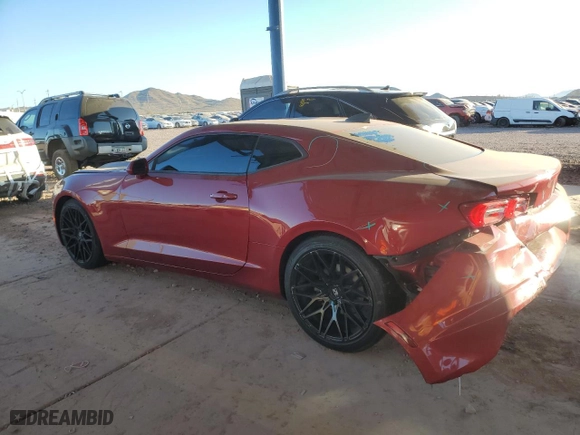 2019 Chevrolet Camaro 1LT with VIN 1G1FB1RS9K0132930, listed as a Copart auction lot 87243724 with 92,528 mi miles and Salvage Title. Bid and sale history available at carsss.com. Image 2.