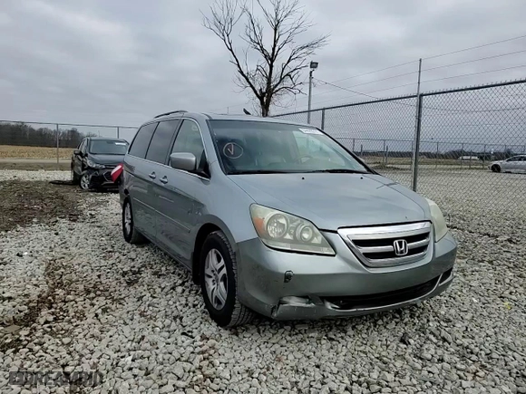 2007 Honda Odyssey EX-L with VIN 5FNRL38627B033537, listed as a Copart auction lot 84428014 with 234,149 mi miles and Salvage Title. Bid and sale history available at carsss.com. Image 12.