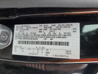2022 Ford Escape SE z VIN 1FMCU9G6XNUB34252, wystawiony jako Copart lot #54004415 z przebiegiem 65 943 mil mil oraz Nie do naprawy • Non repairable. Historia ofert i sprzedaży dostępna na DreamBid. Obrazek 13.