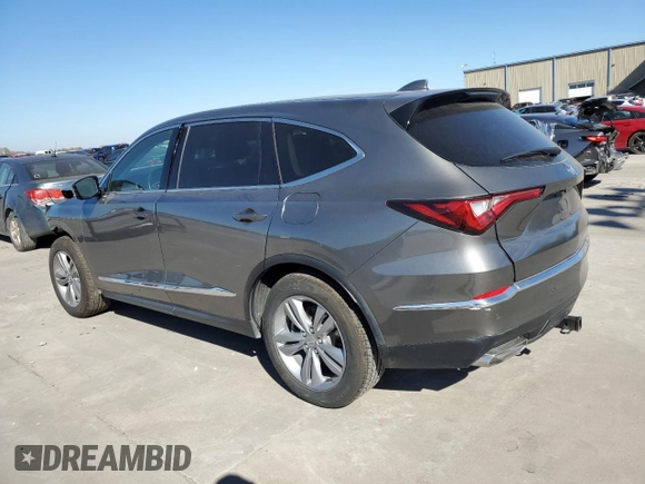 2022 Acura MDX with VIN 5J8YE1H31NL006356, listed as a Copart auction lot 81916534 with 35,638 mi miles and Salvage Title. Bid and sale history available at carsss.com. Image 2.