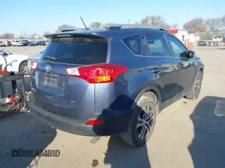 2013 Toyota RAV4 LE with VIN 2T3ZFREV9DW014429, listed as a IAAI auction lot 41591720 with 135,442 mi miles. Bid and sale history available at carsss.com. Image 4.