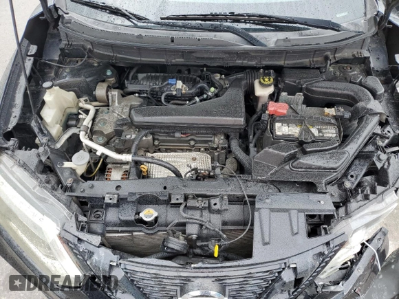 2017 Nissan Rogue SV with VIN KNMAT2MT5HP521410, listed as a Copart auction lot 56357785 with 150,734 mi miles and Salvage title. Bid and sale history available at DreamBid. Image 12.