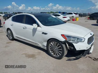 2015 Kia K900 Luxury with VIN KNALW4D49F6019018, listed as a IAAI auction lot 42594496 with 144,028 mi miles and . Bid and sale history available at DreamBid. Image 1.