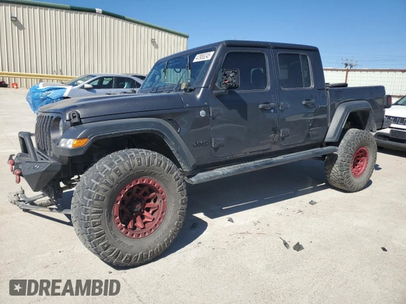 2020 Jeep Gladiator Sport S с VIN 1C6JJTAG4LL184187, выставлен на аукционе Copart как лот 47955245 с пробегом 72 445 миль миль и Списание • Salvage title. История ставок и продаж доступна на DreamBid. Изображение 1.