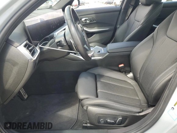 2024 BMW 3 Series M340i with VIN 3MW49FS03R8E17281, listed as a Copart auction lot 51256225 with 18,241 mi miles and Salvage Title. Bid and sale history available at carsss.com. Image 7.