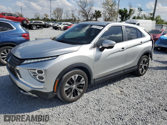 2022 Mitsubishi Eclipse Cross SE z VIN JA4ASWAA4NZ004400, wystawiony jako Copart lot #45165595 z przebiegiem 72 827 mil mil oraz Nie do naprawy • Non repairable. Historia ofert i sprzedaży dostępna na DreamBid. Obrazek 1.