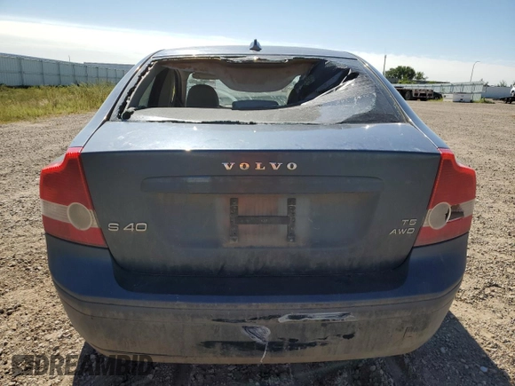 2007 Volvo S40 2.5L Turbo with VIN YV1MH682972314712, listed as a Copart auction lot 69007104 with 144,101 mi miles and Salvage Title. Bid and sale history available at carsss.com. Image 6.
