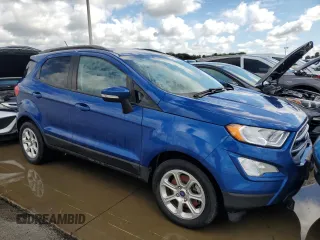 2021 Ford EcoSport SE with VIN MAJ3S2GE3MC456492, listed as a Copart auction lot 73793424 with Not provided miles and Non repairable. Bid and sale history available at DreamBid. Image 4.