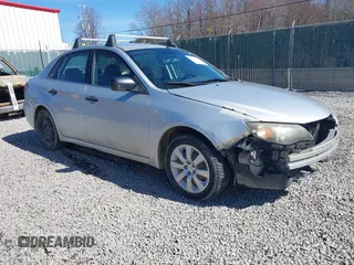 2008 Subaru Impreza Sedan (Natl) i w/Premium Pkg with VIN JF1GE61668H527971, listed as a IAAI auction lot 41845664 with 206,771 mi miles. Bid and sale history available at carsss.com. Image 1.