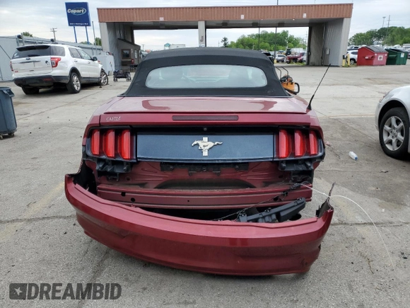 2016 Ford Mustang V6 with VIN 1FATP8EMXG5307648, listed as a Copart auction lot 58205885 with 97,283 mi miles and Clean title. Bid and sale history available at DreamBid. Image 6.