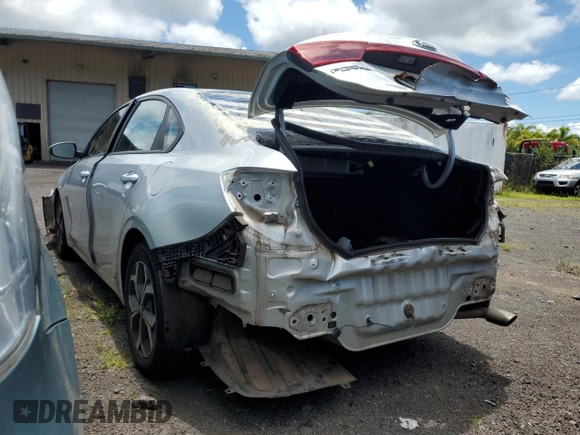 2021 Kia Forte FE with VIN 3KPF24AD9ME378053, listed as a Copart auction lot 57533475 with 120,900 mi miles and Non repairable. Bid and sale history available at DreamBid. Image 2.