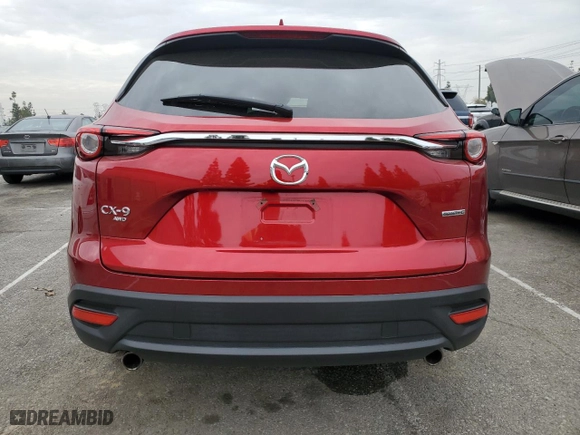 2023 Mazda CX-9 Touring with VIN JM3TCBCY4P0654602, listed as a Copart auction lot 47813085 with 0 mi miles and Salvage Title. Bid and sale history available at carsss.com. Image 6.