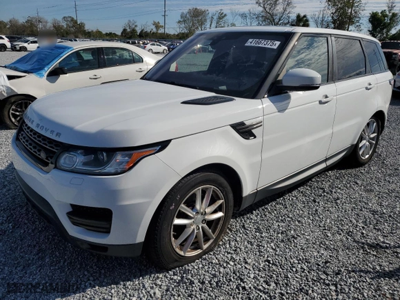 2017 Land Rover Range Rover Sport SE with VIN SALWG2FV9HA134007, listed as a Copart auction lot 41667375 with 94,480 mi miles and Salvage Title. Bid and sale history available at carsss.com. Image 1.
