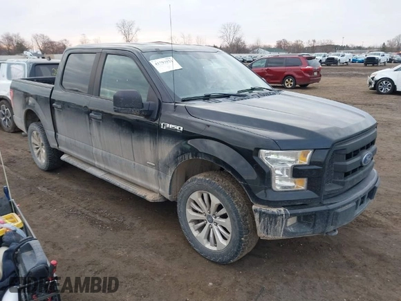 2016 Ford F-150 XLT with VIN 1FTEW1EP6GFC38944, listed as a IAAI auction lot 41793921 with 163,884 mi miles. Bid and sale history available at carsss.com. Image 1.