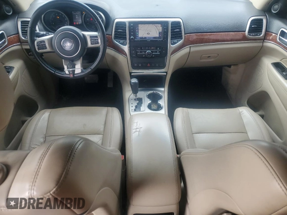 2011 Jeep Grand Cherokee Limited with VIN 1J4RR5GT0BC523363, listed as a Copart auction lot 55468005 with 127,934 mi miles and Salvage title. Bid and sale history available at DreamBid. Image 8.