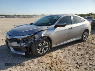 2017 Honda Civic LX z VIN 19XFC2F50HE032708, wystawiony jako Copart lot #52510535 z przebiegiem 83 467 mil mil oraz Szkoda całkowita • Salvage title. Historia ofert i sprzedaży dostępna na DreamBid. Obrazek 1.
