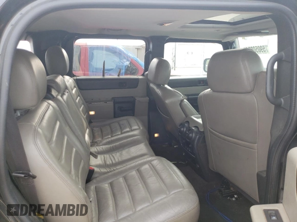 2005 Hummer H2 SUV with VIN 5GRGN23U85H103510, listed as a Copart auction lot 59050804 with 0 mi miles and Non Repairable. Bid and sale history available at carsss.com. Image 11.