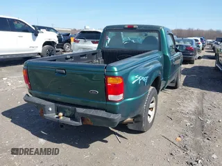 1999 Ford Ranger XL with VIN 1FTYR10C1XPB95732, listed as a IAAI auction lot 41802544 with 135,963 mi miles. Bid and sale history available at carsss.com. Image 4.