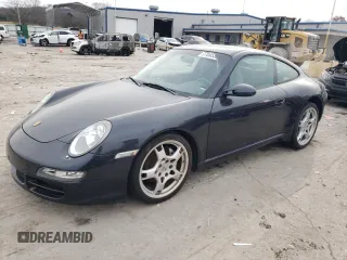 2007 Porsche 911 Carrera with VIN WP0AA29987S710907, listed as a Copart auction lot 84843114 with 0 mi miles and Salvage Title. Bid and sale history available at carsss.com. Image 1.