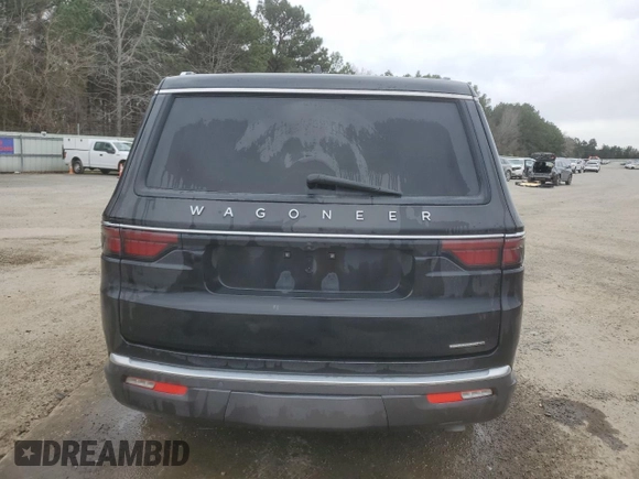 2022 Jeep Wagoneer Series III with VIN 1C4SJUDTXNS115301, listed as a Copart auction lot 89125845 with 60,674 mi miles and Salvage title. Bid and sale history available at DreamBid. Image 6.