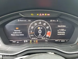 2018 Audi S4 Premium Plus with VIN WAUB4AF44JA002954, listed as a Copart auction lot 57782103 with 82,823 mi miles. Bid and sale history available at carsss.com. Image 9.