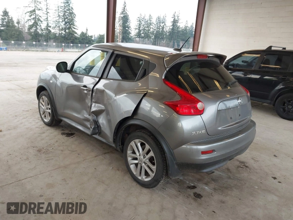 2014 Nissan Juke S with VIN JN8AF5MV2ET363397, listed as a IAAI auction lot 41420317 with 85,254 mi miles. Bid and sale history available at carsss.com. Image 3.