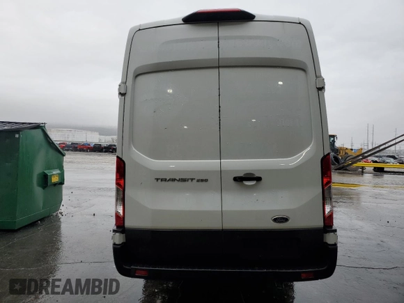 2023 Ford Transit Cargo z VIN 1FTBR3X80PKB02196, wystawiony jako Copart lot #85529414 z przebiegiem 89 528 mil mil oraz Szkoda całkowita • Salvage title. Historia ofert i sprzedaży dostępna na DreamBid. Obrazek 6.