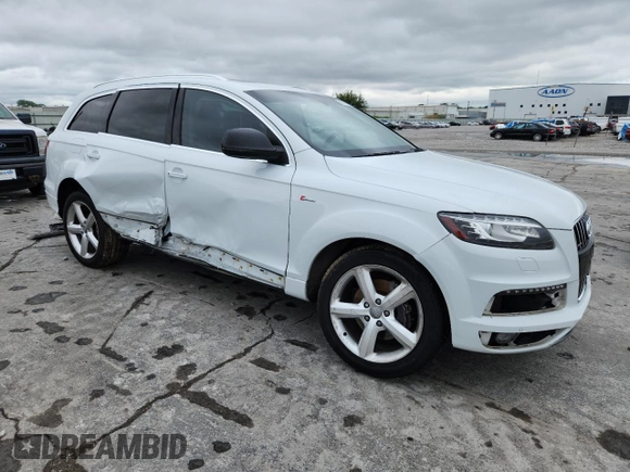 2015 Audi Q7 S line Prestige с VIN WA1DGAFE8FD012754, выставлен на аукционе Copart как лот 58642045 с пробегом 148 697 миль миль и Списание • Salvage title. История ставок и продаж доступна на DreamBid. Изображение 4.