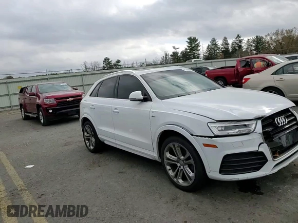 2017 Audi Q3 Prestige with VIN WA1GCCFS3HR015724, listed as a Copart auction lot 79187854 with 0 mi miles and Salvage Title. Bid and sale history available at carsss.com. Image 12.