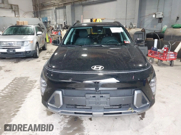 2024 Hyundai Kona Limited with VIN KM8HECA35RU097714, listed as a IAAI auction lot 40592804 with 6,971 mi miles. Bid and sale history available at carsss.com. Image 13.