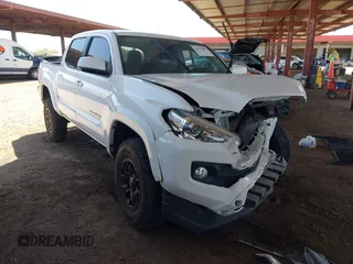 2021 Toyota Tacoma SR5 with VIN 3TMAZ5CN4MM144667, listed as a IAAI auction lot 42544650 with 49,075 mi miles and . Bid and sale history available at DreamBid. Image 1.