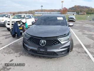 2020 Acura RDX w/A-Spec Pkg with VIN 5J8TC2H67LL035020, listed as a IAAI auction lot 40888631 with 37,953 mi miles. Bid and sale history available at carsss.com. Image 12.
