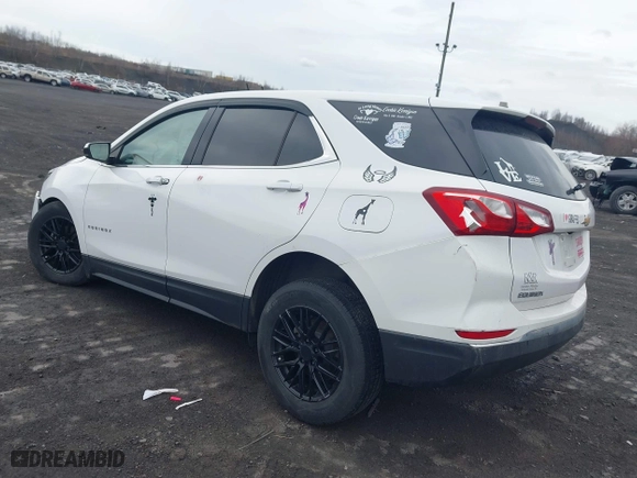 2020 Chevrolet Equinox LT with VIN 3GNAXUEV0LL191896, listed as a IAAI auction lot 41941333 with 77,057 mi miles. Bid and sale history available at carsss.com. Image 3.