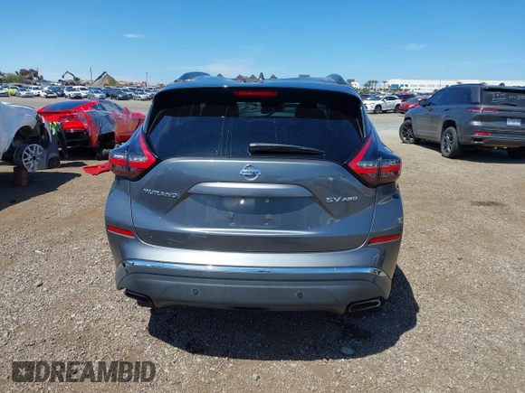 2020 Nissan Murano SV with VIN 5N1AZ2BS2LN105890, listed as a IAAI auction lot 42006036 with 157,369 mi miles and . Bid and sale history available at DreamBid. Image 17.