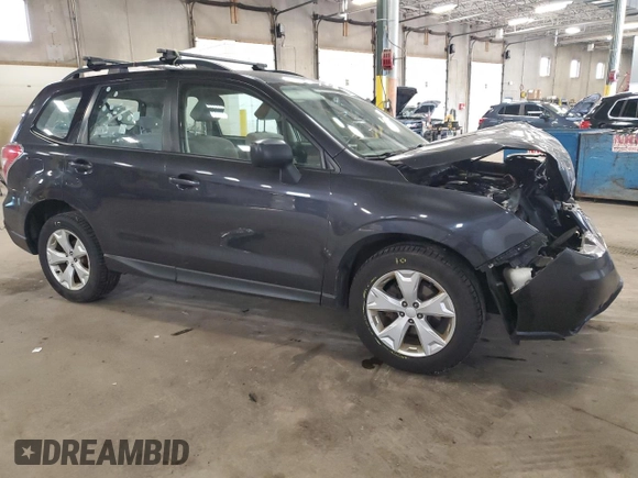 2015 Subaru Forester 2.5i with VIN JF2SJABC6FH838323, listed as a Copart auction lot 60143975 with 103,455 mi miles and Salvage title. Bid and sale history available at DreamBid. Image 4.
