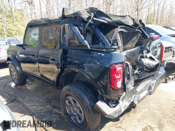 2024 Ford Bronco Big Bend with VIN 1FMDE7BH6RLA36930, listed as a IAAI auction lot 41729228 with 18,452 mi miles and . Bid and sale history available at DreamBid. Image 3.