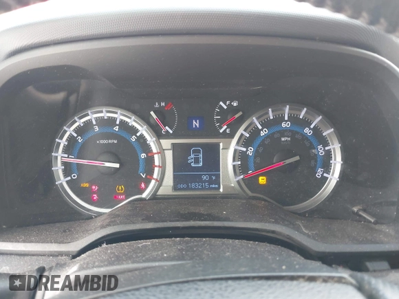 2015 Toyota 4Runner SR5 with VIN JTEZU5JR5F5088539, listed as a IAAI auction lot 42500686 with 183,215 mi miles and . Bid and sale history available at DreamBid. Image 7.